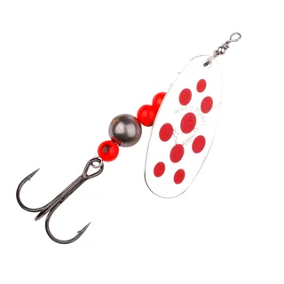 Блешня Savage Gear Caviar Spinner #3 9.5 g 04-Fluo Orange &amp; Silver (40965)