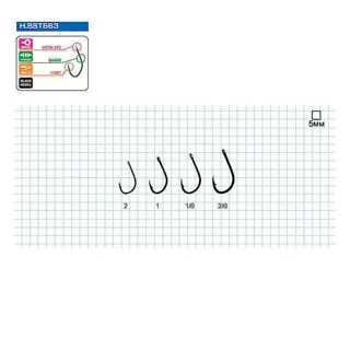 Гачок Hayabusa H.BST563 №1/0 (7шт)