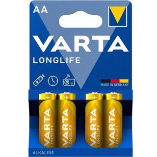 Батарейка VARTA LONGLIFE AAA BLI 4