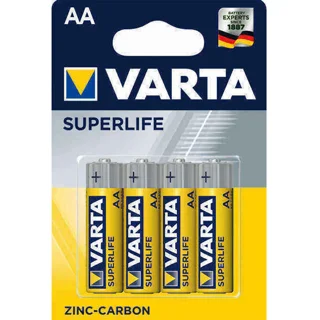 Батарейка VARTA SUPERLIFE AA BLI 4