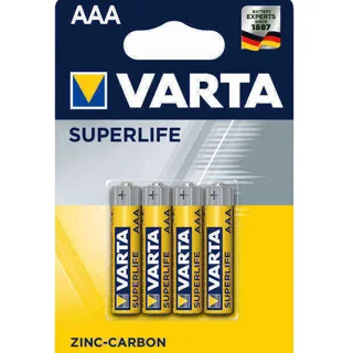 Батарейка VARTA SUPERLIFE AAA BLI 4