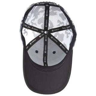 Бейсболка "NORFIN" GREY/BLACK/WHITE (сіра/чорна/біла, сітка) / AM-6022