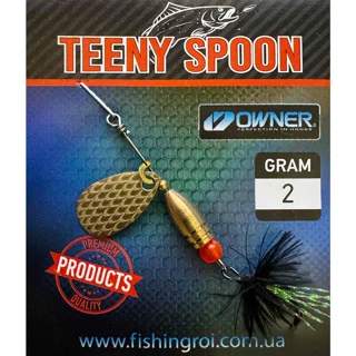 Блешня Fishing ROI Teeny Spoon Indiana 2,0г 002 Fly B