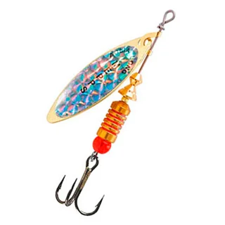 Блешня Mepps Aglia Longue Rainbow Gold 11,5г