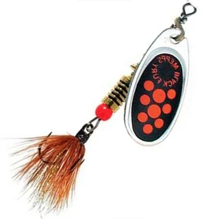 Блешня Mepps Black Fury #3 6.5гр MCH срібн.пелюстка/помаранч. крап.