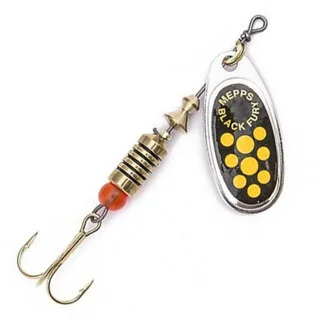 Блешня Mepps Black Fury Silver/Yellow 4.5г