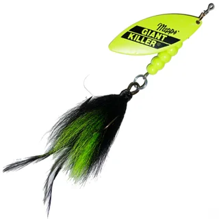 Блешня Mepps Giant Killer №5 35г Fluo Chartreuse