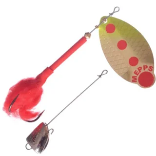 Блешня Mepps Lusox Fluo #2 16.0гр hot chartreusegold