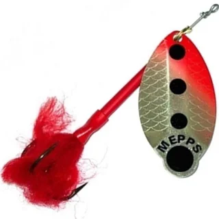 Блешня Mepps Lusox Fluo #2 16.0гр hot redsilver