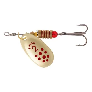 Блешня X-Fish Spike №2 4.5g Gold RD