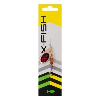 Блешня X-Fish Spike №3 5.5g Copper black orange