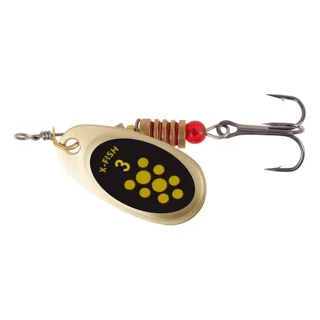 Блешня X-Fish Spike №3 5.5g Gold black lime