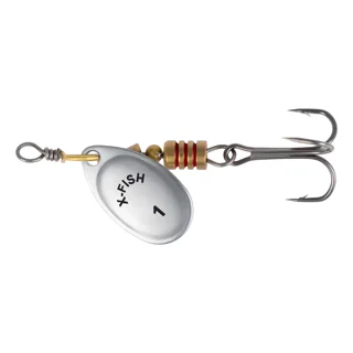 Блешня X-Fish Stark №1 2.5g Silver