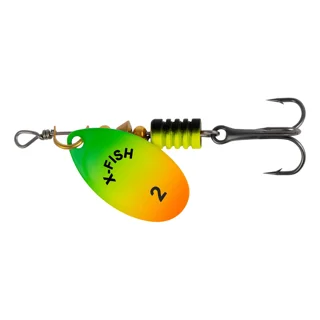 Блесна X-Fish Stark №2 4.5g Fire tiger