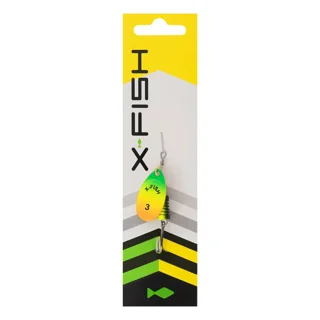 Блесна X-Fish Stark №3 7.5g Fire tiger