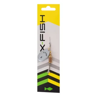 Блесна X-Fish Stark №3 6.5g Silver