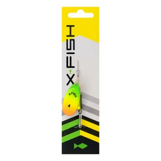 Блешня X-Fish Stark №4 9.5g Fire tiger