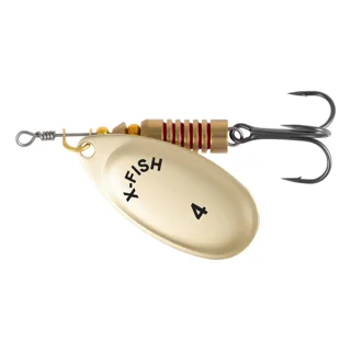 Блесна X-Fish Stark №4 9.5g Gold