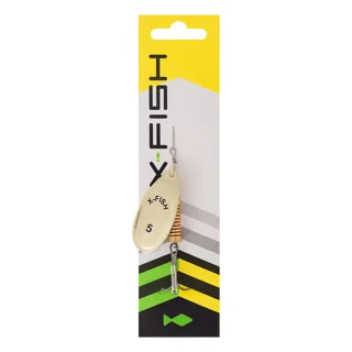 Блесна X-Fish Stark №5 14g Gold