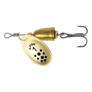 Блесна X-Fish Wolf №1 4g Gold