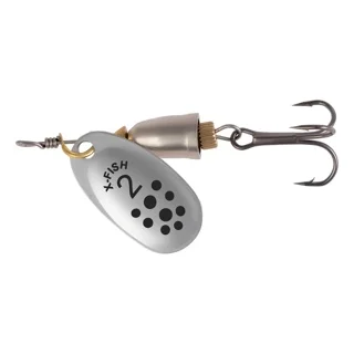 Блесна X-Fish Wolf №2 5g Silver