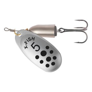 Блесна X-Fish Wolf №5 12,5g Silver