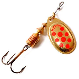 Блешня Mepps Aglia Decoree Gold/Red 6,5г