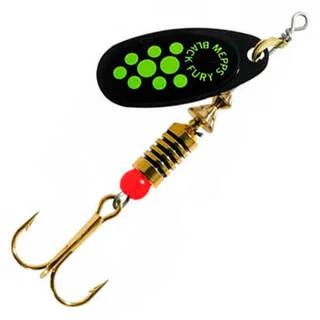 Блешня Mepps Black Fury Black/Green 2 гр