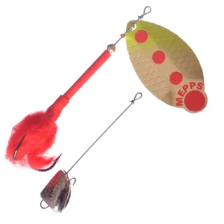 Блешня Mepps Lusox Fluo Hot Chartreuse/Gold 20.5г (30 311 003)