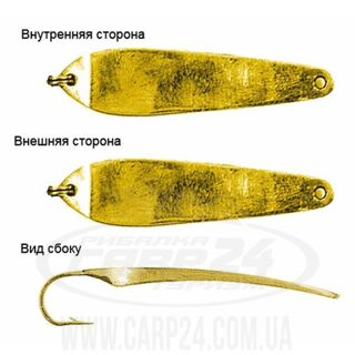 Блешня зимова Lucky John Model A 50mm G Вага 7.0(г)