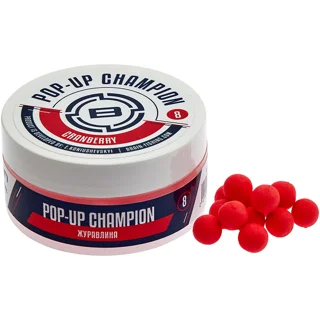Бойли Brain Champion Pop-Up Сranberry (журавлина) 10mm 34g