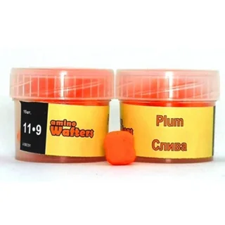 Бойли Grandcarp Amino Wafters Plum (Слива) 11&bull;9 мм 15 шт.