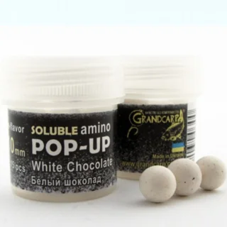 Soluble Amino POP-UPs White chocolate (Бiлий шоколад) 10 мм 15 шт