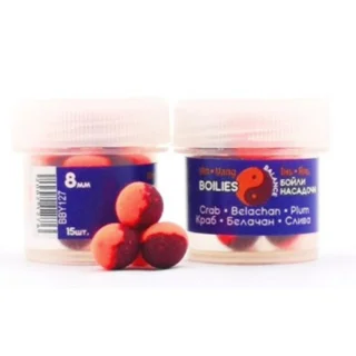 Бойли Grandcarp Інь-янь Краб•Белачан•Слива 8 мм 15 шт