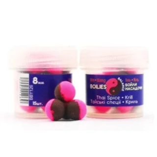 Бойли насадочні Інь-янь Тайські Спеції•Криль 8 мм 15 шт