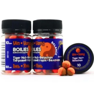 Бойли Grandcarp Інь-янь Тигровий горіх&bull;Белачан 10 мм 50 шт