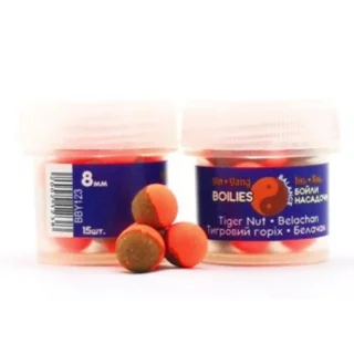 Бойли Grandcarp Інь-янь Тигровий горіх•Белачан 8 мм 15 шт