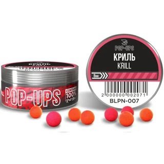 Бойлы Interkrill Pop-up Криль/Krill 8 мм, 15г