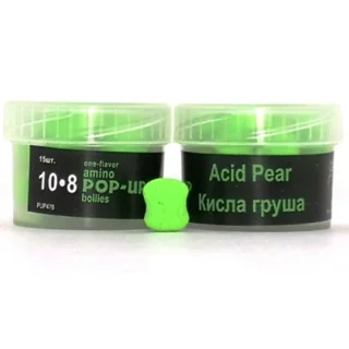 Pop-Ups Acid Pear (Кисла груша) 10&bull;8 мм 15 шт