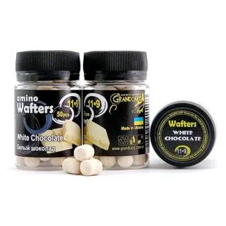 Amino Wafters White chocolate (Білий Шоколад) 11&bull;9 мм 50 шт.