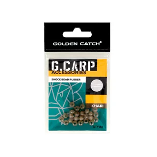 Бусина GC G.Carp Shock Bead Rubber 5мм(24шт)Khaki