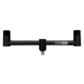 Буз-бар на 2 вудлища Carp Pro Buzz Bar Deluxe 2 Rod 20см чорний алюмiнiй