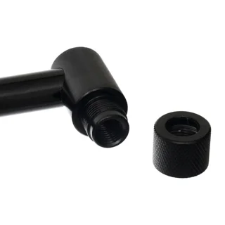 Буз-бар на 2 удилища Carp Pro Buzz Bar Deluxe 2 Rod 30см чорний алюмiній