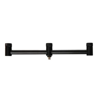 Буз-бар на 3 вудлища Carp Pro 3 Rod Fixed Buzz Bar Lock-Nut 12&quot; 30см алюмiнiй з контргайкою