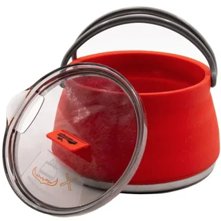 Чайник TRAMP силіконовий з металевим дном 1л Терракотовий