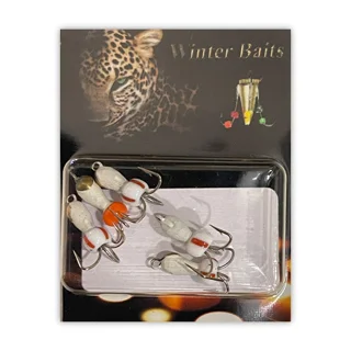 Чорт з петлею з коронкою (короткий) білий Ø 3 Вага: 0.6 г №20