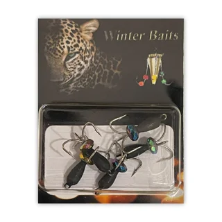 Чорт із петлею Winter Baits (короткий) з кристалом &quot;Хамелеон&quot; Ø 3Вага: 0.6 г