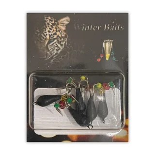 Чорт з 4-ма гачками Winter Baits Ø 4 Вага: 1.1 г