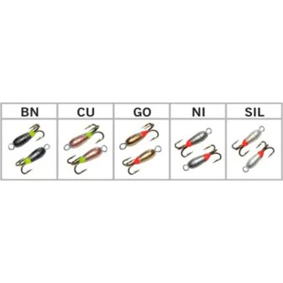 Чортик W Spider крапля з петелькою (підм. коль. фосфором колір CU 3,5мм гачок Maruto (Вага: 0,86) №31 (за 1шт)