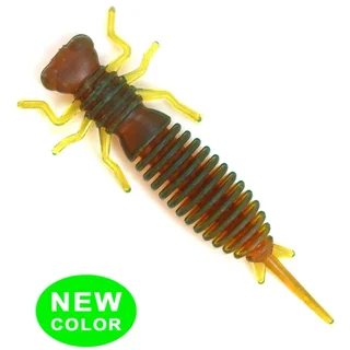 Силіконова приманка Larva 1.6 дюйма колір 027 Motor Oil